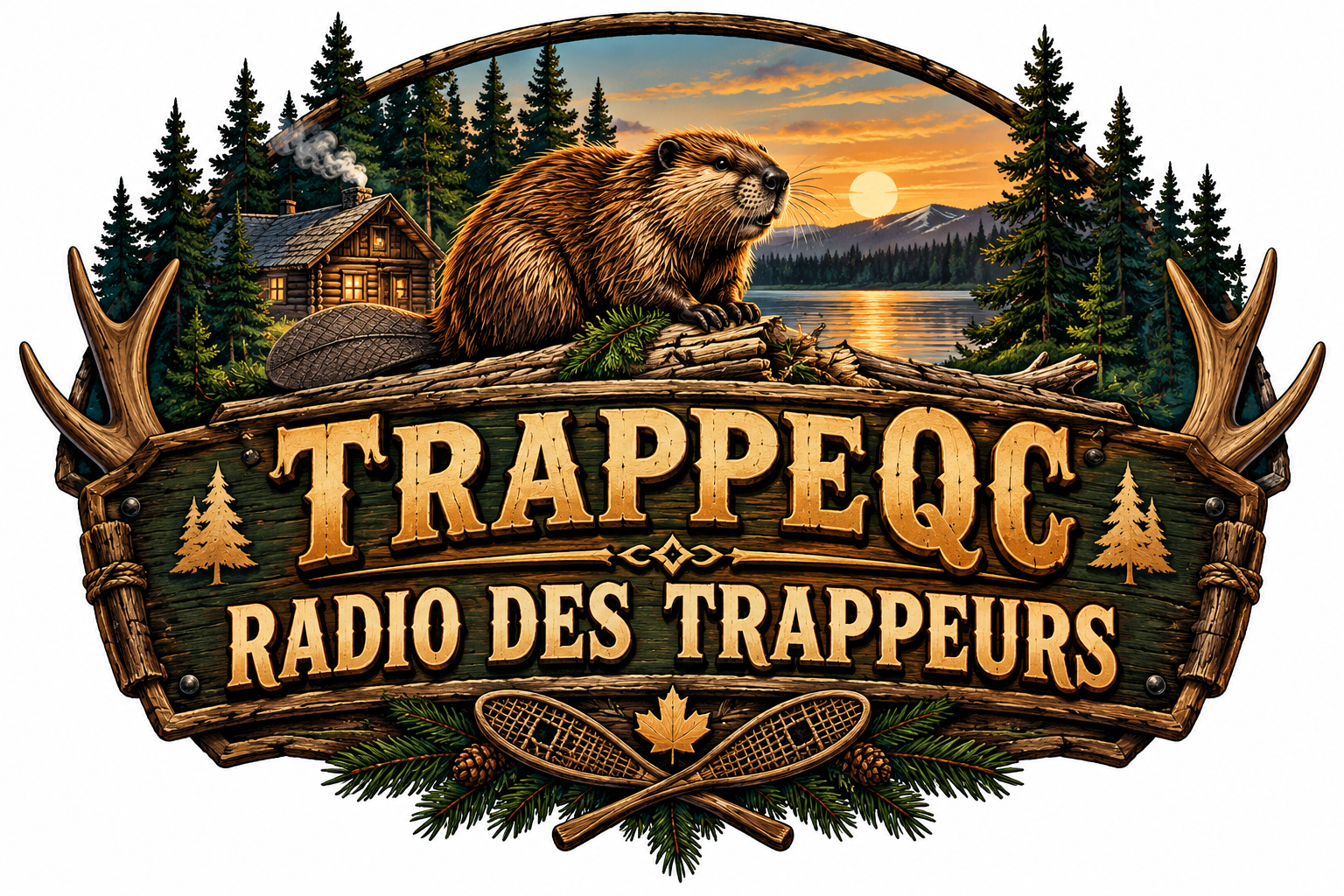 Logo officiel Radio des trappeurs